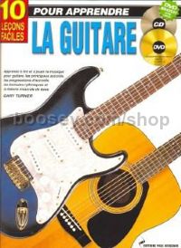 10 Leçons faciles pour apprendre la guitare - guitar (+ CD + DVD)