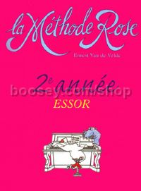 Méthode Rose 2ème année: l'Essor - piano