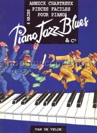 Piano Jazz Blues - piano 4-hands