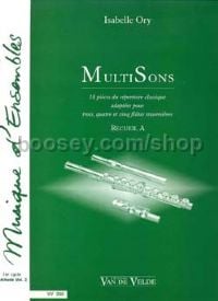 MultiSons Vol.A - flute ensemble (3-5 flutes) (set of parts)