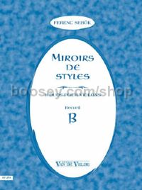 Miroirs de styles Recueil B - 2 violins