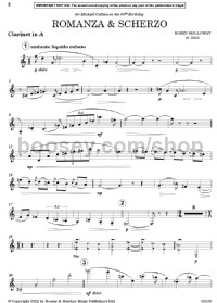 Romanza & Scherzo (Clarinet) - Digital Sheet Music