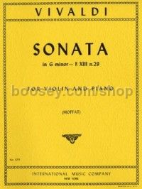 Sonata G minor Op. 11 No.1 Rv.27