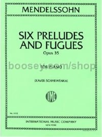 Six Preludes & Fugues (Piano)