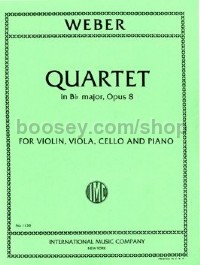 Quartet B Flat Major Op8 (Mixed Quartet)