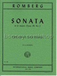 Sonata in G major Op. 38 No.2