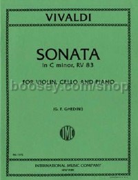 Sonata Cmin (Violin, Cello & Piano)