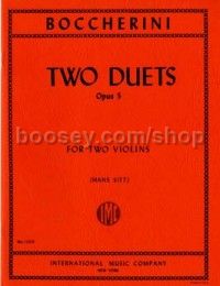 Two Duets Op. 5