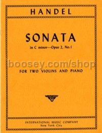 Sonata C Minor Op. 2 No. 1
