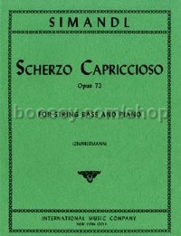 Scherzo Capriccioso Op72 (Double Bass & Piano)