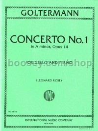 Konzert No.1 A-Moll Op.14 (Cello & Piano)
