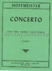 Concerto E Flat Major (2 Horns & Piano)