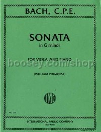 Sonata G Minor (Viola & Piano)