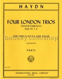 Four London Trios Hob. IV Nos. 1-4