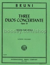 3 Duo Concertants Op. 25