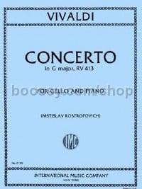 Konzert G-Dur  (Cello & Piano Reduction)