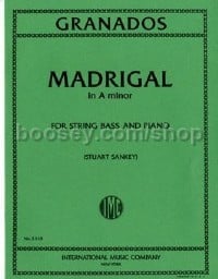 Madrigal A Minor (Double Bass & Piano)