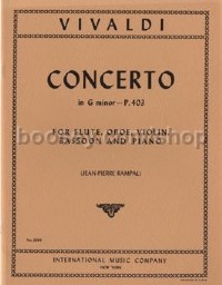 Concerto Gmin  (Mixed Ensemble)