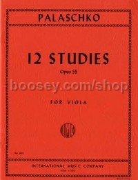 Twelve Studies (Viola)