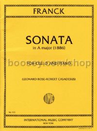 Sonata In A Cello & Piano