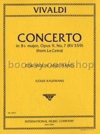 Concerto Bb Major, RV 359 Op. 9, No. 7