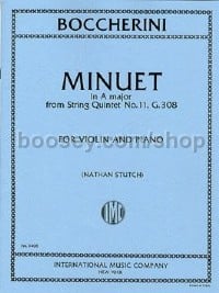 Minuet A Major (Violin & Piano)