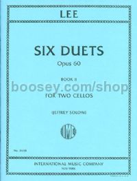 Six Duets - Op. 60, Book II for Two Cellos