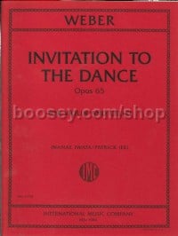 Invitation to the Dance Op.65 (violin and cello score & parts)