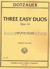 Three Easy Duos (Two Cellos)