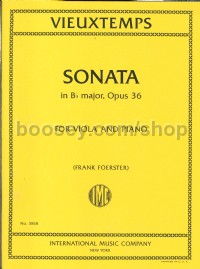 Sonata B flat major Op.36 (Piano Score & Part)