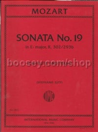Sonata No.19 E flat major K.302/293b (Piano Score & Parts)