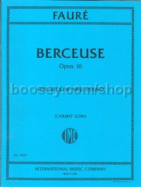 Berceuse Op.16 (Violin & Piano - Score & Part)