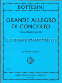 Grande Allegro di Concerto (double bass and piano score & parts)