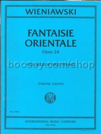Fantaisie Orientale Op.24 (violin and piano score & parts)