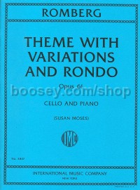 Theme with Variations and Rondo (Piano Score)