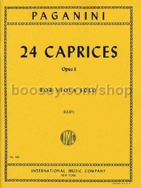 24 Capricen Op1  (Viola)