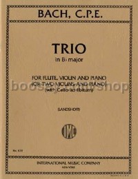 Trio B Flat Major (2 Violins & Piano)