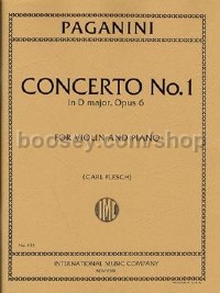 Violin Concerto No.1 D Major (Violin & Piano)