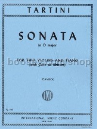 Sonata D Major (2 Violins & Piano)
