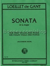 Sonata G Major (Mixed Ensemble)