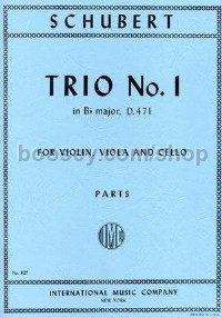 Trio No.1 Bbmaj  (Violin, Viola & Cello)