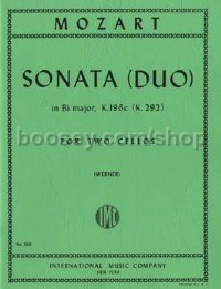 Sonata Bbmaj 2Vc (Cello Duet)