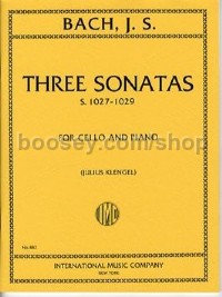 Js Three Viola Da Gambe Sonata (Cello)