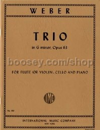 Trio G Minor Op63 (Flute, Cello & Piano)