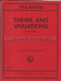 Theme and Variations (Score & Parts)