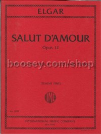 Salut D'amour op.12 (Piano Direction and Parts)