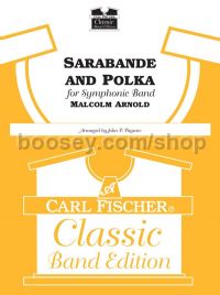 Sarabande & Polka Concert Band Score/parts