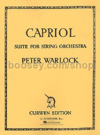 Capriol Suite for String Orchestra (score & parts)