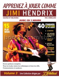 Apprenez A Jouer Comme Hendrix (Book & CD)