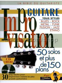Improvisation Guitare (Book & CD)
